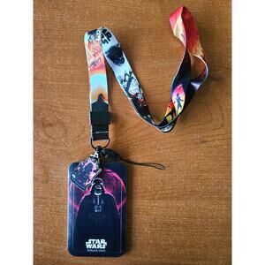 Star Wars Darth Vader Lanyard + Badge High-Quality Accessory Geek Gift Idea